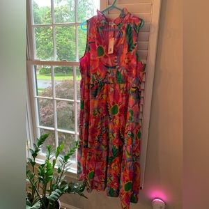 Wesley dress by Crosby in heat waves. Brand new never worn.